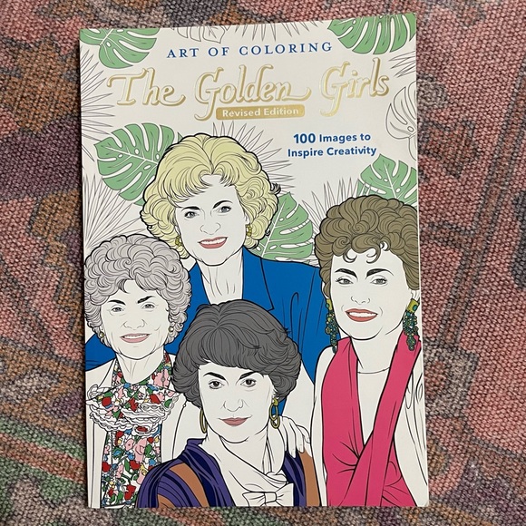Disney Books | Games | Disney Books Art Of Coloring Golden Girls Coloring Book | Poshmark